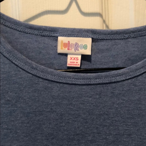 LuLaRoe XXS Blue Julia Dress 👗 - Picture 2 of 3